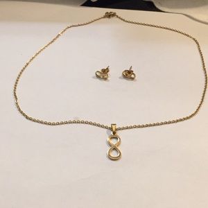 14 karat stainless steel set